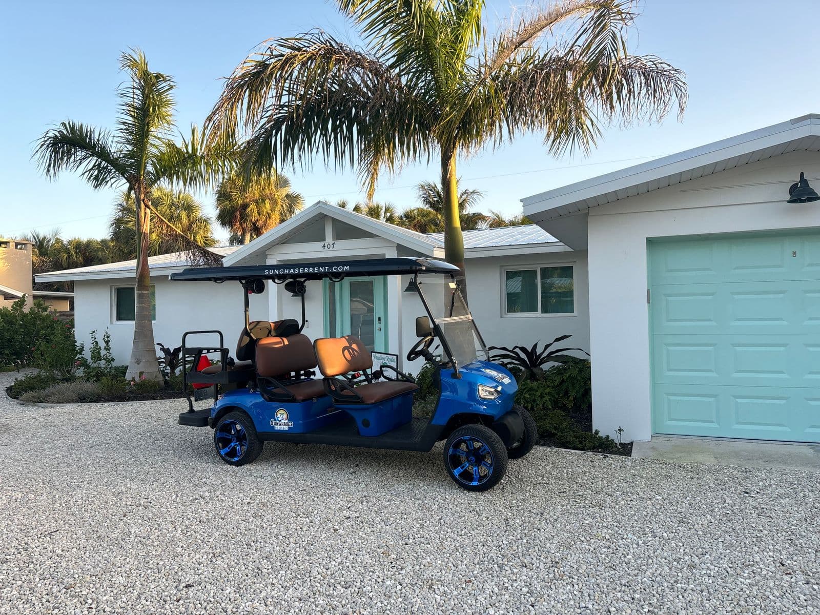 6-Passenger Electric Golf Cart — 6-seat street-legal LSV — another view