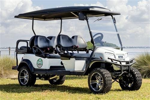 Standard 6-Passenger (Club Car, Gas) — 6-seat street-legal LSV