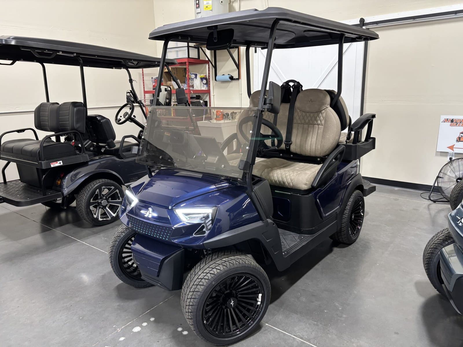 4-Seater Street-Legal Cart — 4-seat street-legal LSV