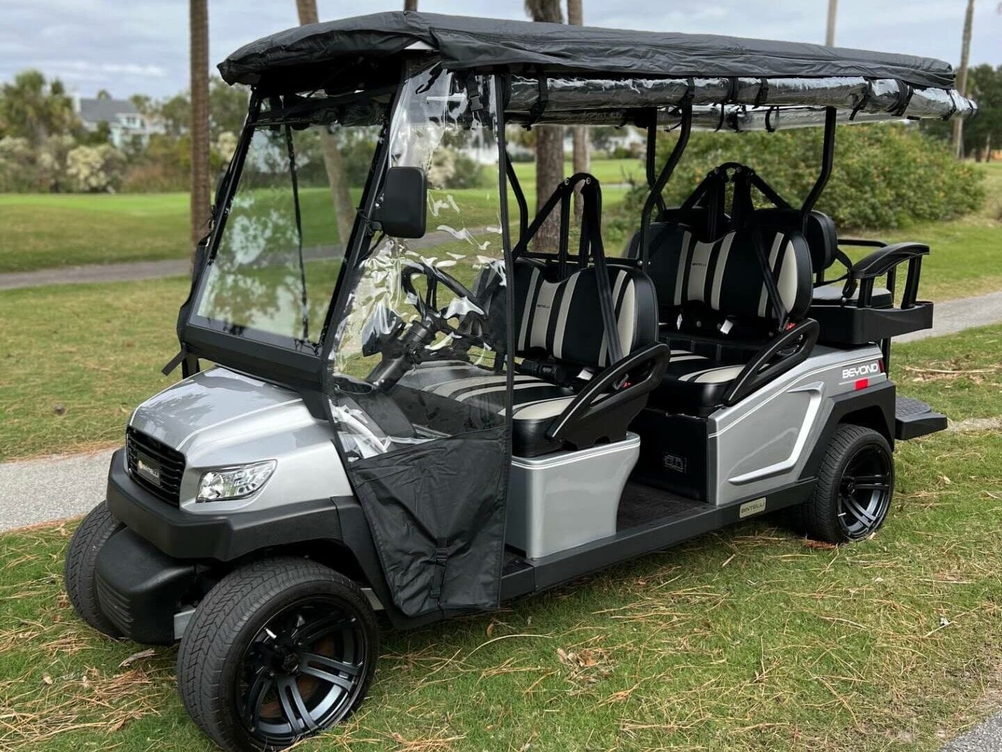 6-Seater Street-Legal Cart — 6-seat street-legal LSV